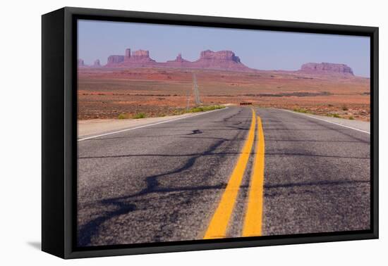 USA, Monument Valley, Highway 163-Catharina Lux-Framed Premier Image Canvas