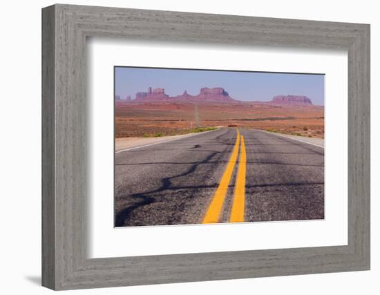 USA, Monument Valley, Highway 163-Catharina Lux-Framed Photographic Print