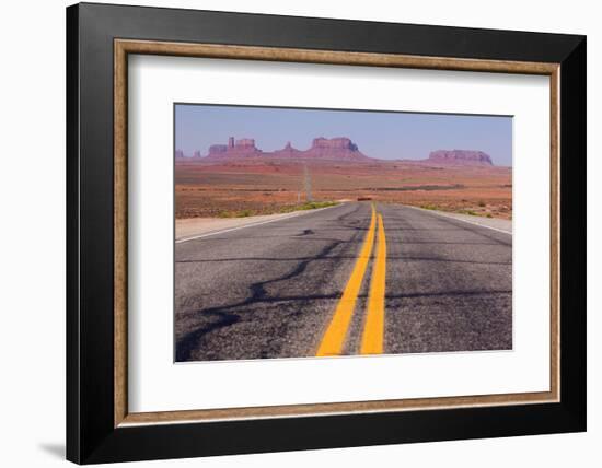 USA, Monument Valley, Highway 163-Catharina Lux-Framed Photographic Print