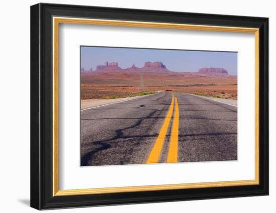 USA, Monument Valley, Highway 163-Catharina Lux-Framed Photographic Print