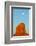 USA, Monument Valley, Rock and Full Moon-Catharina Lux-Framed Photographic Print