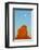 USA, Monument Valley, Rock and Full Moon-Catharina Lux-Framed Photographic Print