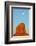 USA, Monument Valley, Rock and Full Moon-Catharina Lux-Framed Photographic Print