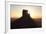 USA, Monument Valley, Sunrise, Sunrays-Catharina Lux-Framed Photographic Print