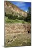 USA, Near Los Alamos, New Mexico, Bandelier National Monument, Big Kiva-null-Mounted Giclee Print