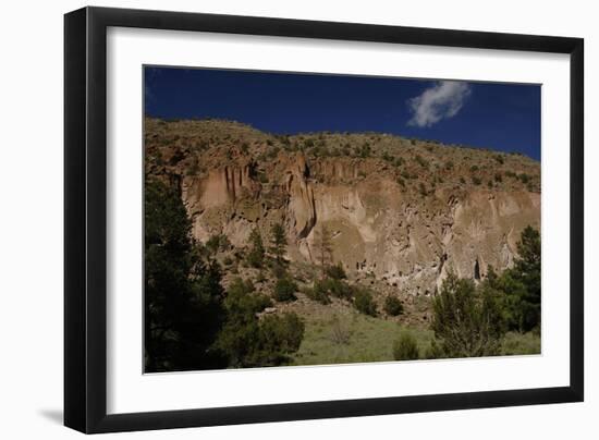 USA, Near Los Alamos, New Mexico, Bandelier National Monument, Frijoles Canyon-null-Framed Giclee Print