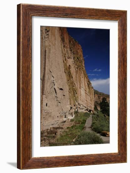 USA, Near Los Alamos, New Mexico, Bandelier National Monument-null-Framed Giclee Print