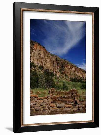 USA, Near Los Alamos, New Mexico, Bandelier National Monument-null-Framed Giclee Print