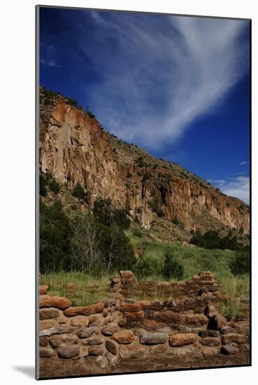 USA, Near Los Alamos, New Mexico, Bandelier National Monument-null-Mounted Giclee Print