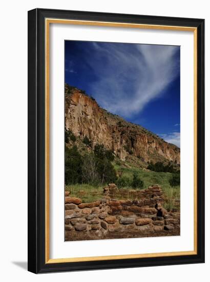 USA, Near Los Alamos, New Mexico, Bandelier National Monument-null-Framed Giclee Print