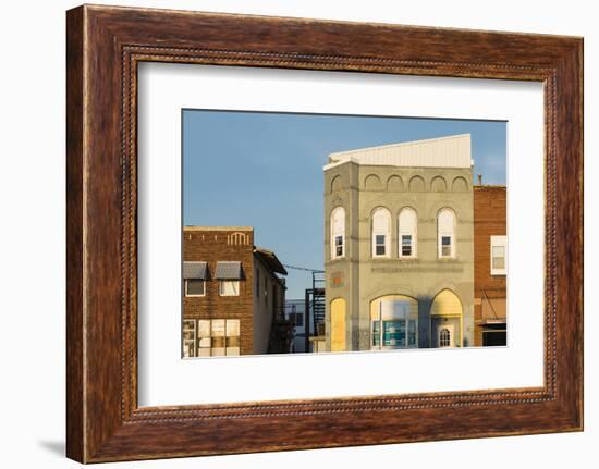 USA, Nebraska. , NWNL, Missouri R-Tribes Expedition, O'Neill, clouds after tornado-Alison Jones-Framed Photographic Print