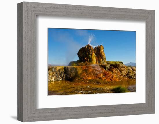 USA, Nevada, Gerlach, Fly Geyser, Black Rock Desert-Bernard Friel-Framed Photographic Print