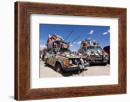 USA, Nevada, Goldfield, Installation-Catharina Lux-Framed Photographic Print