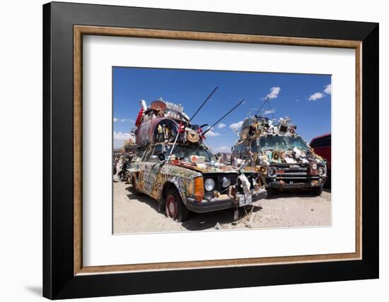 USA, Nevada, Goldfield, Installation-Catharina Lux-Framed Photographic Print