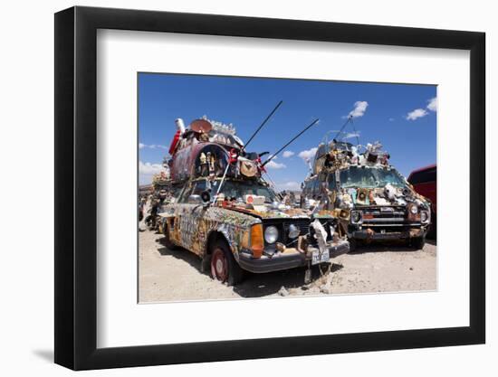 USA, Nevada, Goldfield, Installation-Catharina Lux-Framed Photographic Print