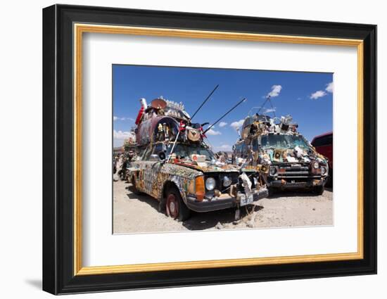 USA, Nevada, Goldfield, Installation-Catharina Lux-Framed Photographic Print