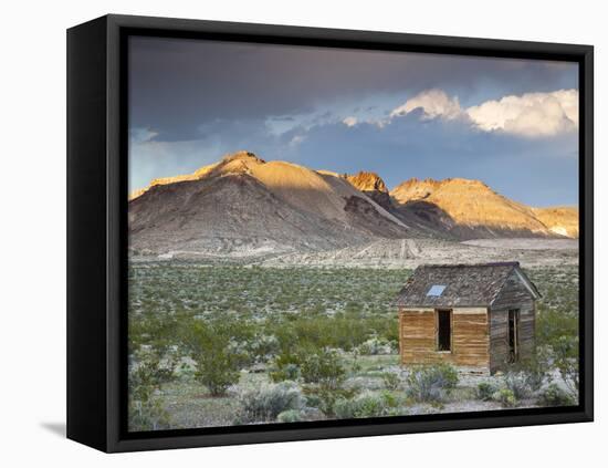 USA, Nevada, Great Basin, Beatty, Rhyolite Ghost Town-Walter Bibikow-Framed Premier Image Canvas