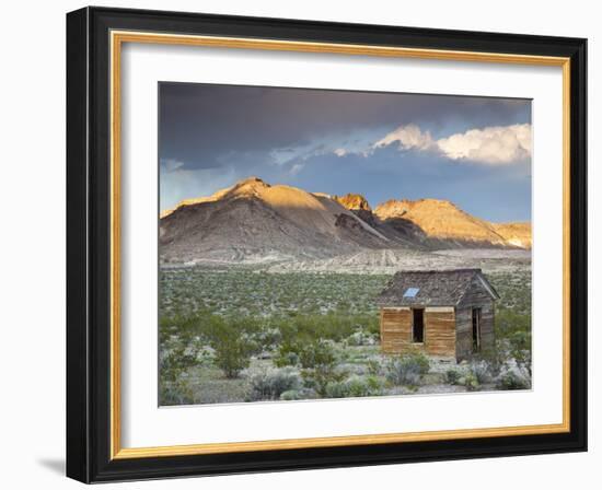 USA, Nevada, Great Basin, Beatty, Rhyolite Ghost Town-Walter Bibikow-Framed Photographic Print