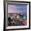 USA, Nevada, Las Vegas, Elevated Dusk View of the Hotels and Casinos Along the Strip-Gavin Hellier-Framed Photographic Print