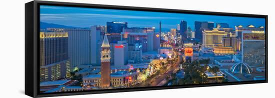 Usa, Nevada, Las Vegas, the Strip-Alan Copson-Framed Premier Image Canvas