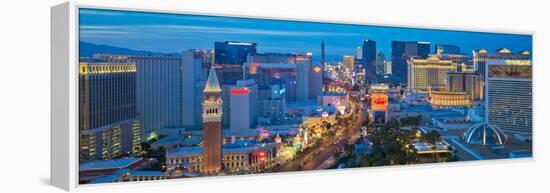 Usa, Nevada, Las Vegas, the Strip-Alan Copson-Framed Premier Image Canvas