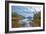 USA, New England, Maine, Acadia National Park and Jordon Pond on very calm Autumn day-Sylvia Gulin-Framed Photographic Print