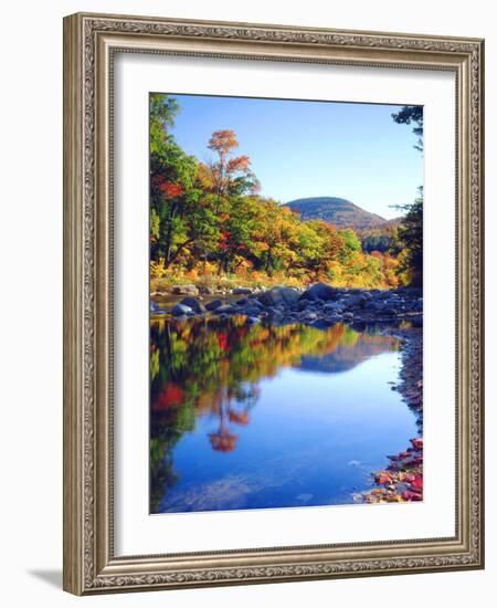 USA, New Hampshire, a Waterfall in the White Mountains-Jaynes Gallery-Framed Photographic Print