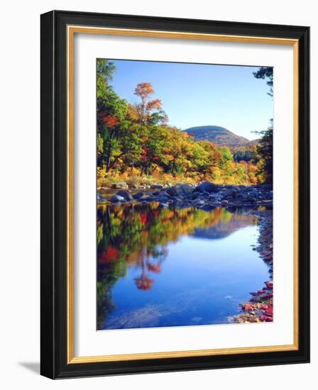 USA, New Hampshire, a Waterfall in the White Mountains-Jaynes Gallery-Framed Photographic Print