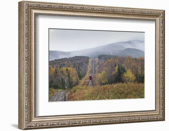 USA, New Hampshire, White Mountains, Bretton Woods, Mount Washington Cog Railway-Walter Bibikow-Framed Photographic Print