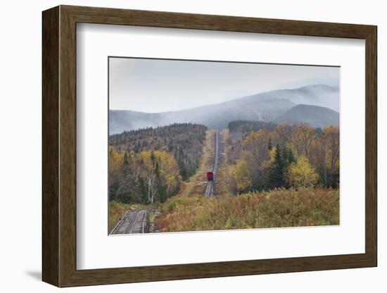 USA, New Hampshire, White Mountains, Bretton Woods, Mount Washington Cog Railway-Walter Bibikow-Framed Photographic Print