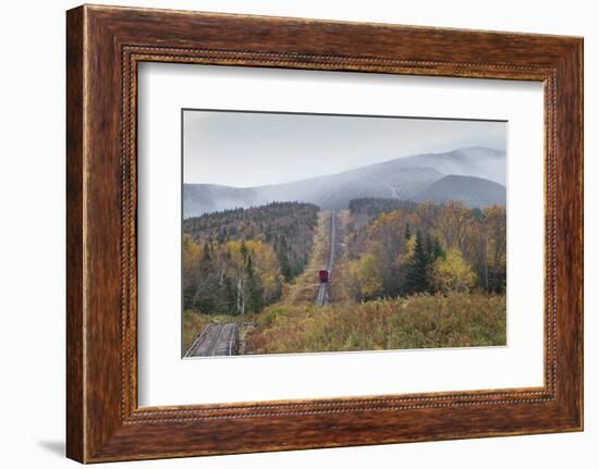 USA, New Hampshire, White Mountains, Bretton Woods, Mount Washington Cog Railway-Walter Bibikow-Framed Photographic Print