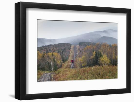 USA, New Hampshire, White Mountains, Bretton Woods, Mount Washington Cog Railway-Walter Bibikow-Framed Photographic Print