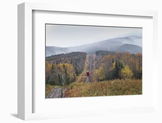 USA, New Hampshire, White Mountains, Bretton Woods, Mount Washington Cog Railway-Walter Bibikow-Framed Photographic Print