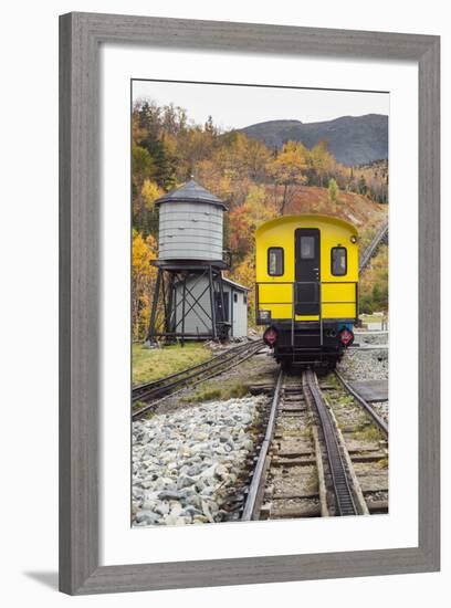 USA, New Hampshire, White Mountains, Bretton Woods, Mount Washington Cog Railway-Walter Bibikow-Framed Photographic Print