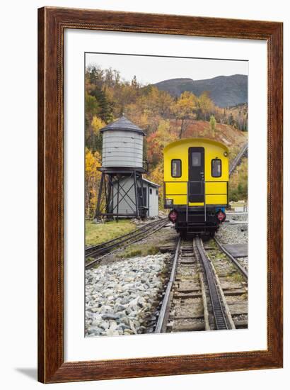 USA, New Hampshire, White Mountains, Bretton Woods, Mount Washington Cog Railway-Walter Bibikow-Framed Photographic Print