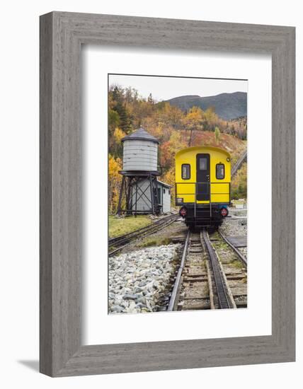 USA, New Hampshire, White Mountains, Bretton Woods, Mount Washington Cog Railway-Walter Bibikow-Framed Photographic Print