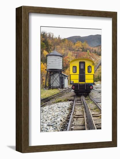 USA, New Hampshire, White Mountains, Bretton Woods, Mount Washington Cog Railway-Walter Bibikow-Framed Photographic Print