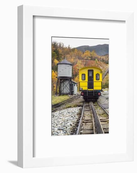 USA, New Hampshire, White Mountains, Bretton Woods, Mount Washington Cog Railway-Walter Bibikow-Framed Photographic Print