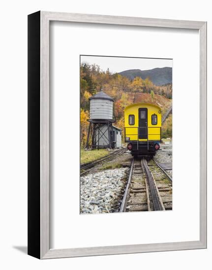 USA, New Hampshire, White Mountains, Bretton Woods, Mount Washington Cog Railway-Walter Bibikow-Framed Photographic Print