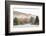 USA, New Hampshire, White Mountains, Fog drifting around Coffin Pond-Ann Collins-Framed Photographic Print