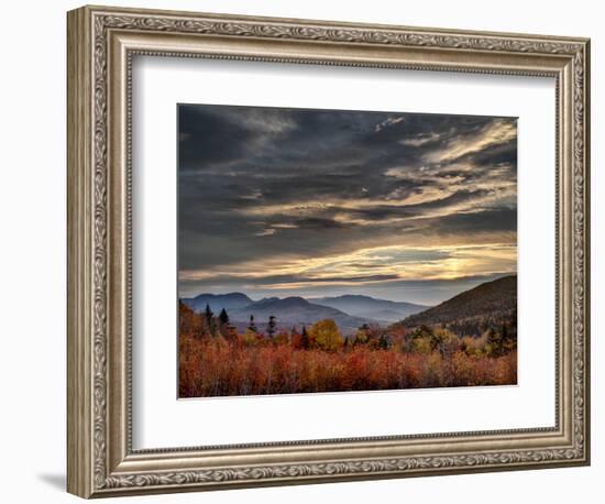 USA, New Hampshire, White Mountains, Sunrise from overlook-Ann Collins-Framed Photographic Print