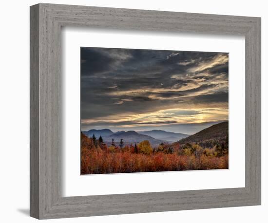 USA, New Hampshire, White Mountains, Sunrise from overlook-Ann Collins-Framed Photographic Print