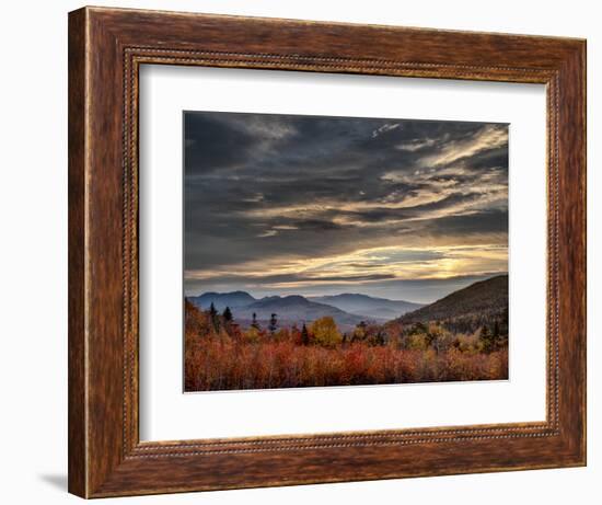 USA, New Hampshire, White Mountains, Sunrise from overlook-Ann Collins-Framed Photographic Print