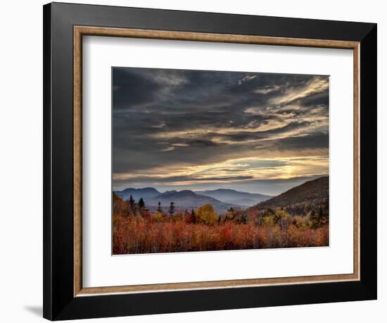 USA, New Hampshire, White Mountains, Sunrise from overlook-Ann Collins-Framed Photographic Print