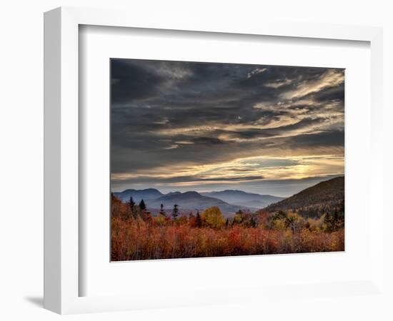 USA, New Hampshire, White Mountains, Sunrise from overlook-Ann Collins-Framed Photographic Print