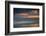 USA, New Jersey, Cape May National Seashore. Overcast sunrise on shore.-Jaynes Gallery-Framed Photographic Print