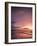 USA, New Jersey, Cape May National Seashore. Sunset on ocean shore.-Jaynes Gallery-Framed Photographic Print