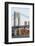 USA, New Jersey, Hudson River Basin, View of George Washington Bridge-Alison Jones-Framed Photographic Print