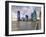 USA, New Jersey, Jersey City on the Hudson River-Alan Copson-Framed Photographic Print