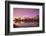 USA, New Jersey, Newark, City Skyline from Passaic River, Dawn-Walter Bibikow-Framed Photographic Print